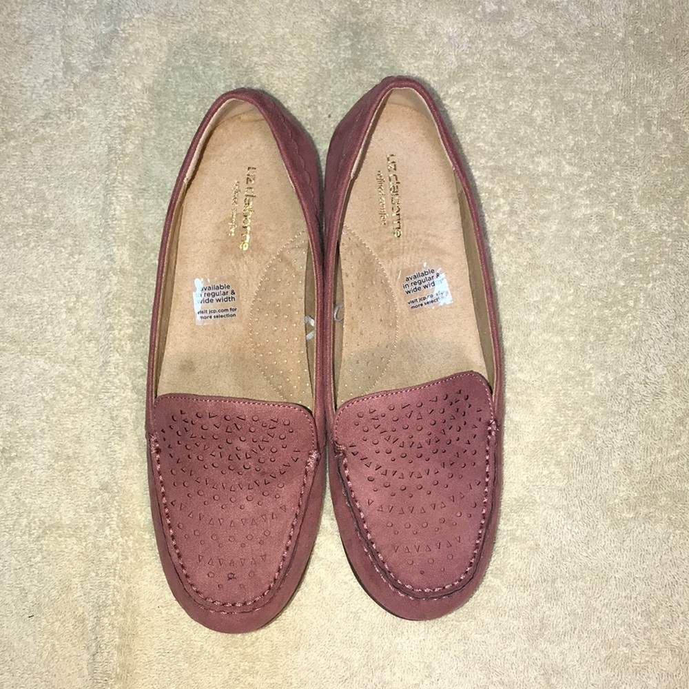 Liz Claiborne loafers, Adelina, 6.5M, Dusty Rose - Picture 3 of 12